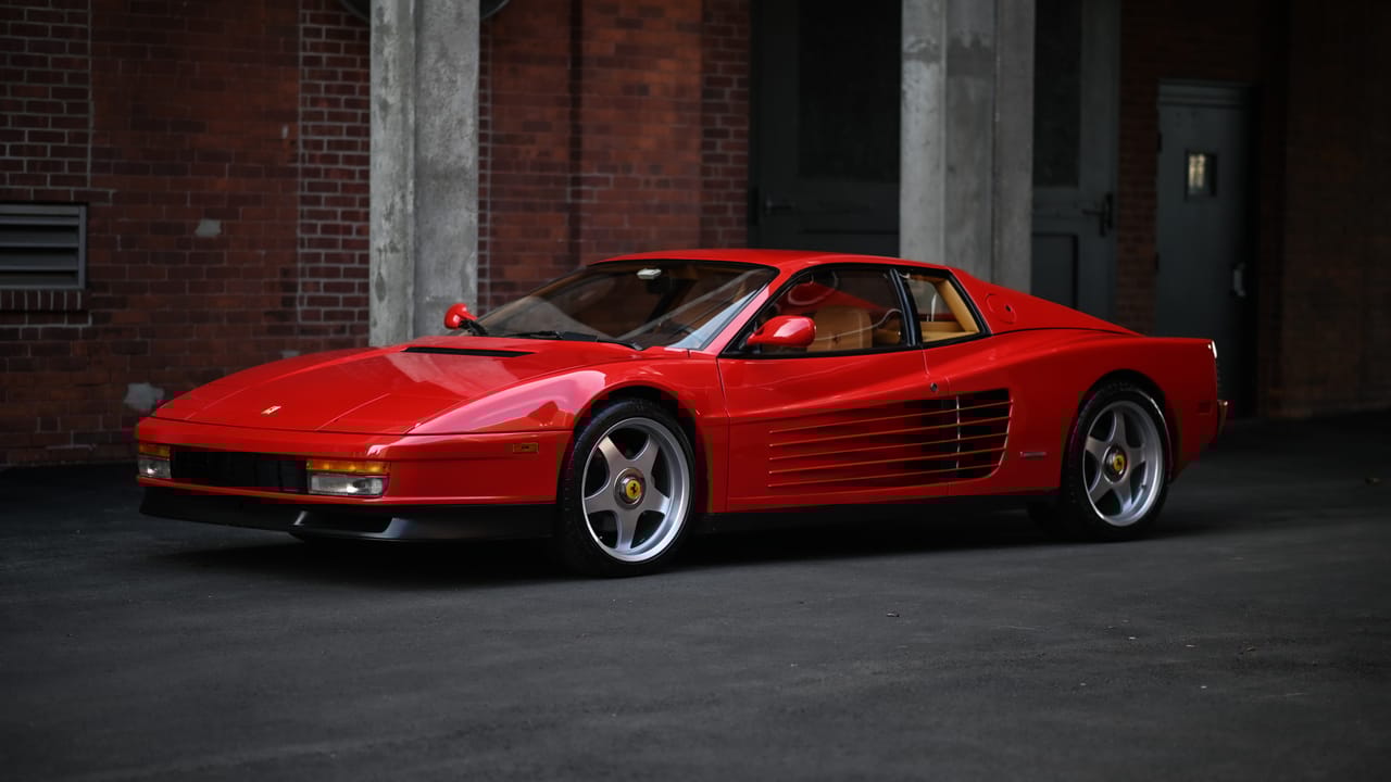 1988 Ferrari Testarossa Rosso Corsa Exterior