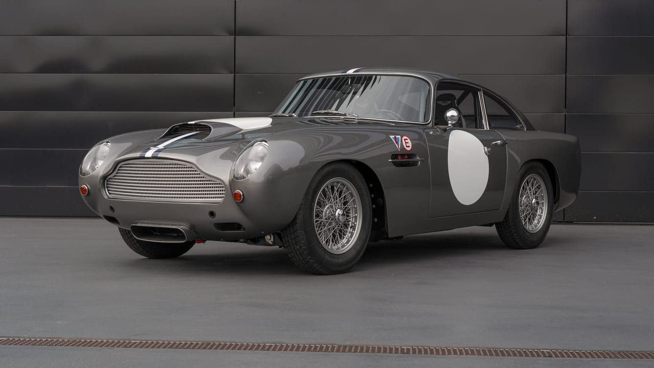 2019 Aston Martin DB4 GT Continuation Moonbeam Silver Exterior