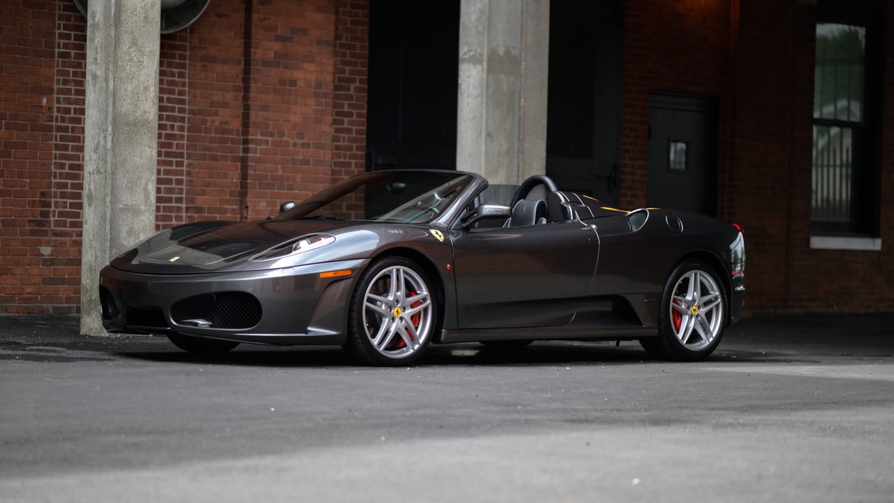 2005 Ferrari F430 Spider Grigio Silverstone Exterior