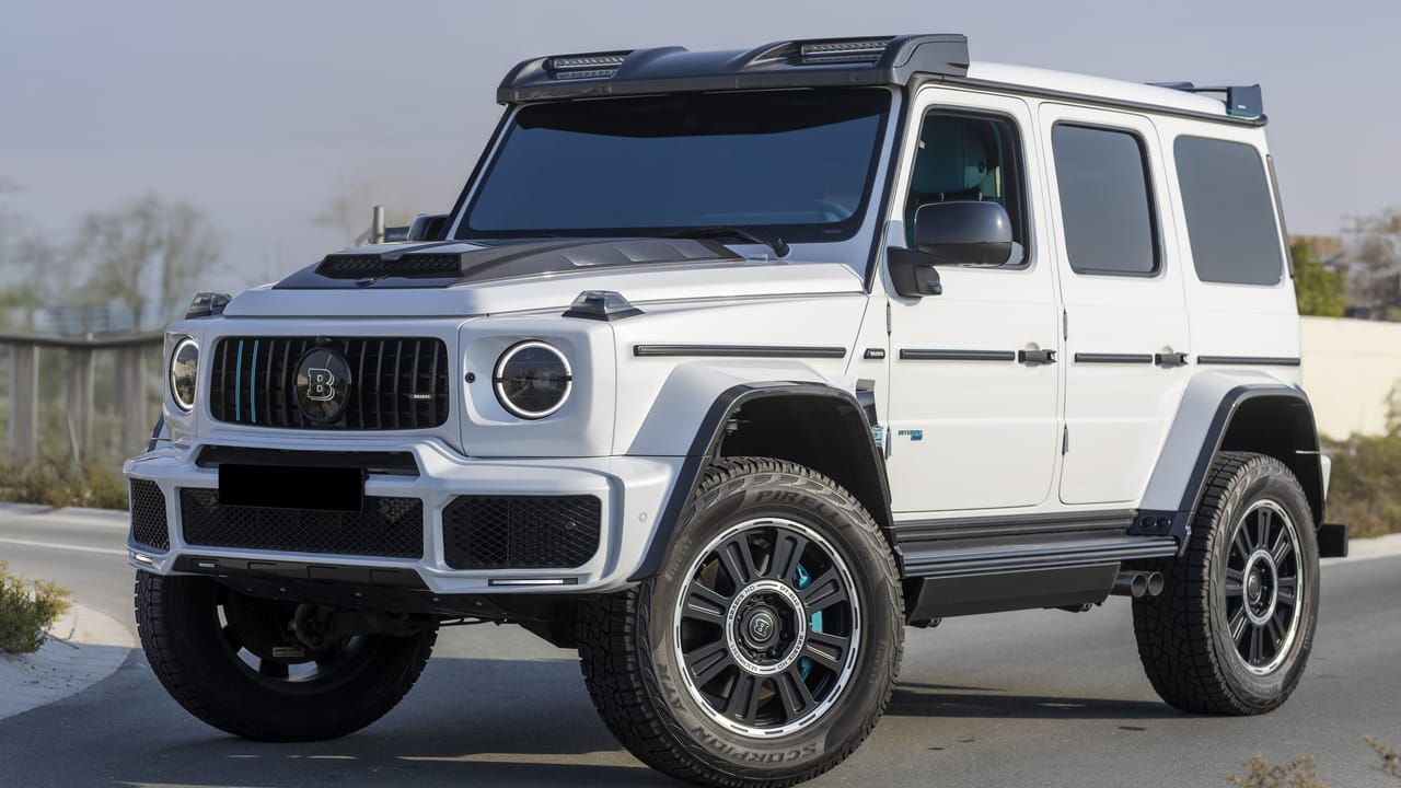 2022 Mercedes-Benz G63 Brabus 800  White Exterior
