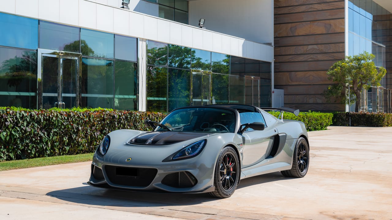 2022 Lotus Exige Sport 420 Final Edition Vortex Grey Exterior
