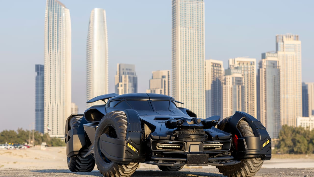 2024 AVG Batmobile Black Exterior