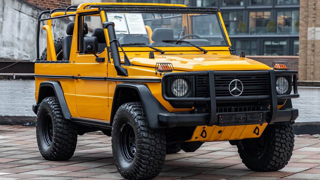 1990 Mercedes Benz MB Wolf GD250 Yellow Exterior