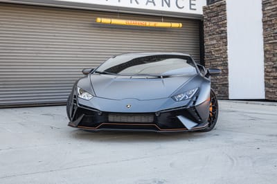2024 Lamborghini Huracan Tecnica Grigio Lynx finish with 10-year Llumar PPF Exterior