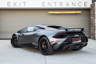 2024 Lamborghini Huracan Tecnica Grigio Lynx finish with 10-year Llumar PPF Exterior