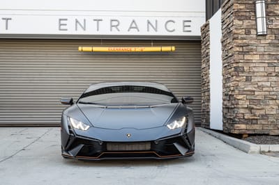 2024 Lamborghini Huracan Tecnica Grigio Lynx finish with 10-year Llumar PPF Exterior