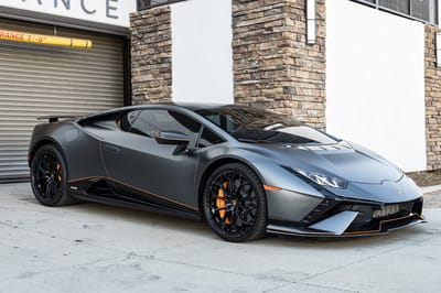 2024 Lamborghini Huracan Tecnica Grigio Lynx finish with 10-year Llumar PPF Exterior