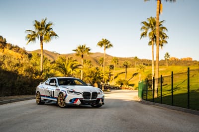 2023 BMW 3.0 CSL White/BMW Tri-color stripes Exterior