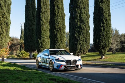 2023 BMW 3.0 CSL White/BMW Tri-color stripes Exterior