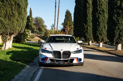 2023 BMW 3.0 CSL White/BMW Tri-color stripes Exterior