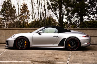 2019 Porsche 911 Speedster GT Silver Metallic Exterior