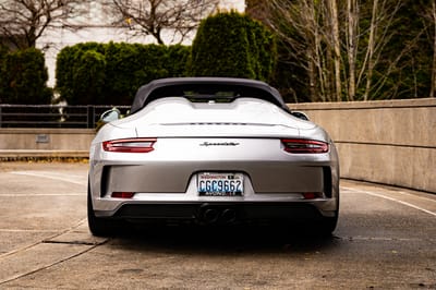 2019 Porsche 911 Speedster GT Silver Metallic Exterior