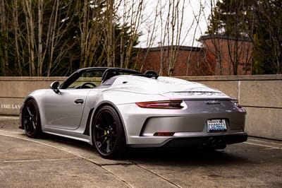 2019 Porsche 911 Speedster GT Silver Metallic Exterior