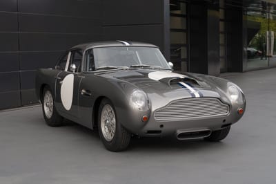 2019 Aston Martin DB4 GT Continuation Moonbeam Silver Exterior