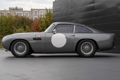 2019 Aston Martin DB4 GT Continuation Moonbeam Silver Exterior