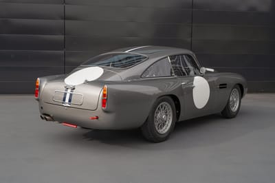 2019 Aston Martin DB4 GT Continuation Moonbeam Silver Exterior