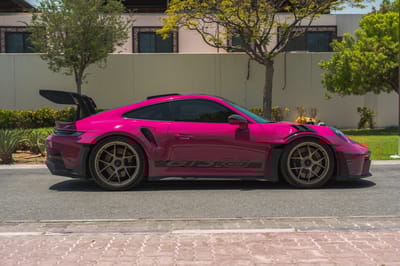  2024 Porsche 911 (992) GT3 RS 'Weissach' Rubystar Exterior