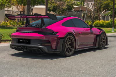  2024 Porsche 911 (992) GT3 RS 'Weissach' Rubystar Exterior
