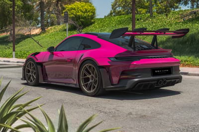  2024 Porsche 911 (992) GT3 RS 'Weissach' Rubystar Exterior