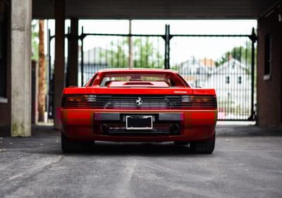 1991 Ferrari Testarossa Rosso Corsa Exterior