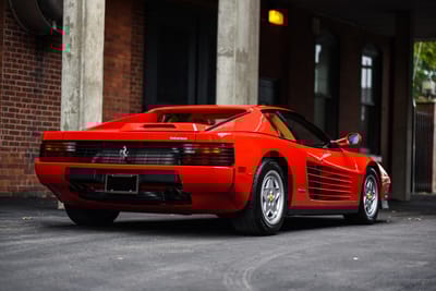 1991 Ferrari Testarossa Rosso Corsa Exterior