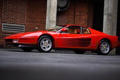1991 Ferrari Testarossa Rosso Corsa Exterior