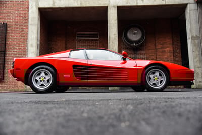 1991 Ferrari Testarossa Rosso Corsa Exterior