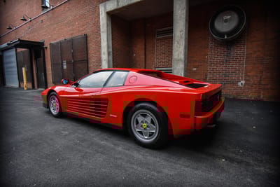 1991 Ferrari Testarossa Rosso Corsa Exterior