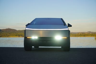  Tesla Cybertruck Stainless Steel Exoskeleton Exterior