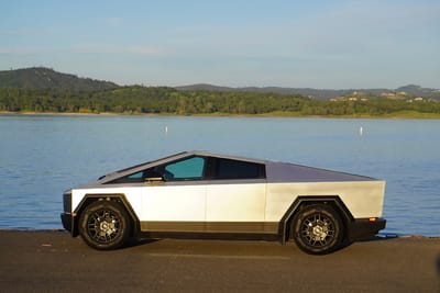  Tesla Cybertruck Stainless Steel Exoskeleton Exterior