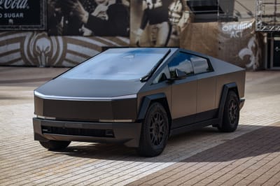 2024 Tesla Cybertruck Founders Edition Beast Matte Black Vinyl Wrap Exterior