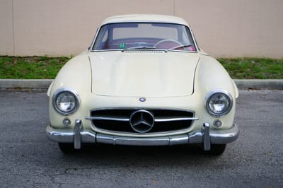 1955 Mercedes-Benz 300 SL Gullwing White Exterior