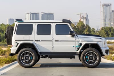 2022 Mercedes-Benz G63 Brabus 800  White Exterior