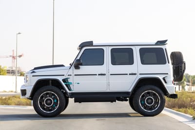 2022 Mercedes-Benz G63 Brabus 800  White Exterior