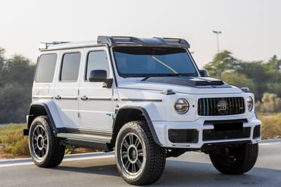 2022 Mercedes-Benz G63 Brabus 800  White Exterior