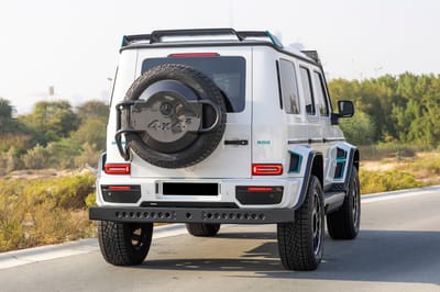2022 Mercedes-Benz G63 Brabus 800  White Exterior