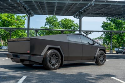 2024 Tesla Cybertruck Cyberbeast Matte Black Exterior