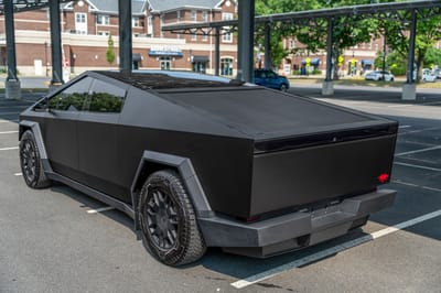 2024 Tesla Cybertruck Cyberbeast Matte Black Exterior