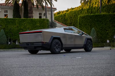 2024 Tesla Cybertruck Stainless Steel Exoskeleton Exterior