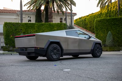 2024 Tesla Cybertruck Stainless Steel Exoskeleton Exterior