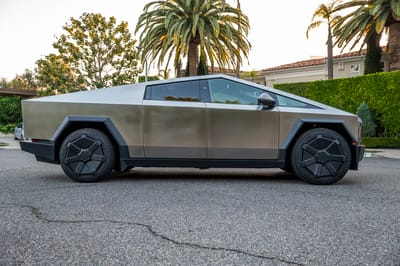 2024 Tesla Cybertruck Stainless Steel Exoskeleton Exterior