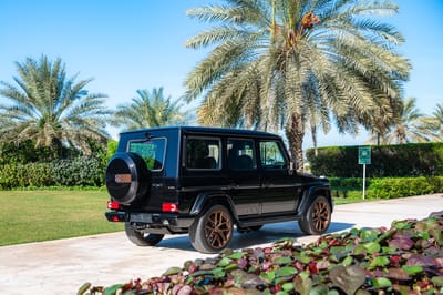 2018 Mercedes-Benz G65 Final Edition Obsidian Black and Bronze Exterior