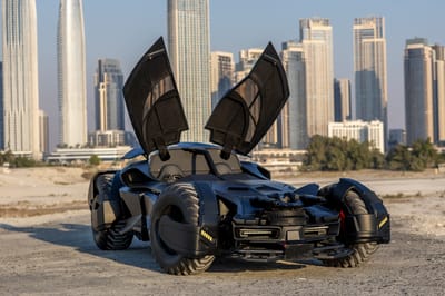 2024 AVG Batmobile Black Exterior