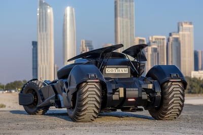 2024 AVG Batmobile Black Exterior