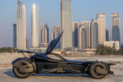2024 AVG Batmobile Black Exterior