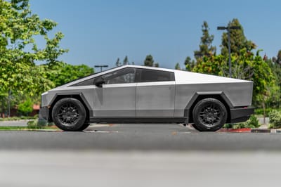 2024 Tesla Cybertruck Stainless-Steel Exoskelton Exterior