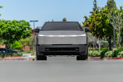 2024 Tesla Cybertruck Stainless-Steel Exoskelton Exterior