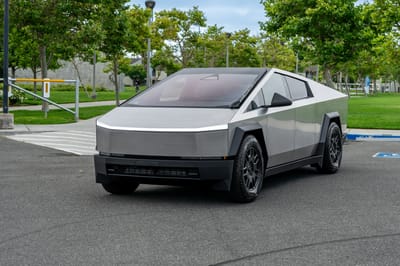 2024 Tesla Cybertruck Stainless-Steel Exoskelton Exterior