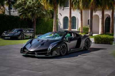 2015 Lamborghini Veneno Roadster Nero Exterior
