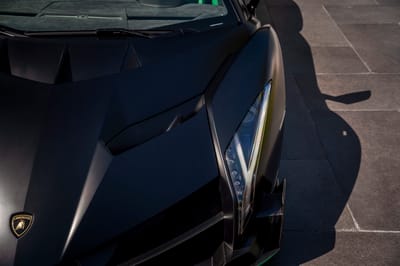 2015 Lamborghini Veneno Roadster Nero Exterior